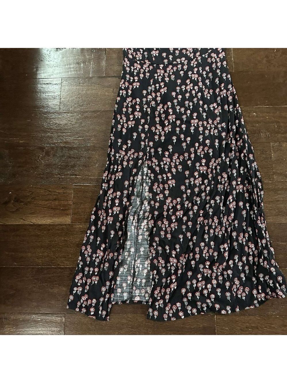 Free People-midi floral dress-size 0 new without tags - Picture 8 of 13